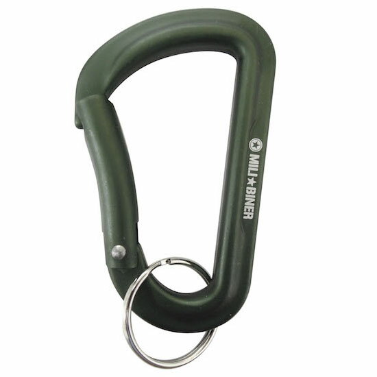 ミリタリーカラビナ 8mm 取寄品 冒険倶楽部(ボウケンクラブ) MCB-9