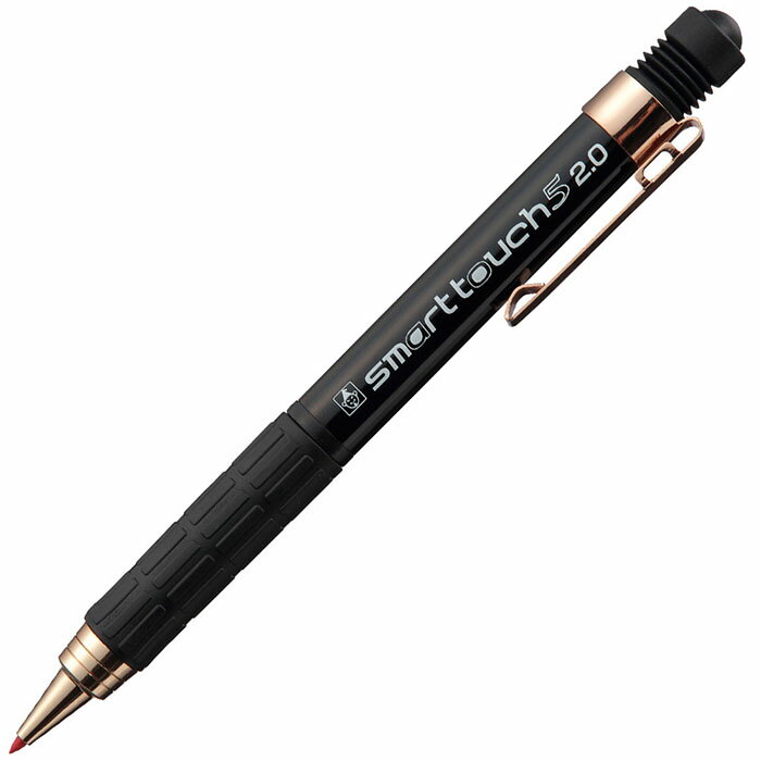 スマートタッチ5連発 ノック式鉛筆 建築用 2mm赤芯 替芯3本入 マーキング スマホ操作 たくみ 7861 ( 建..