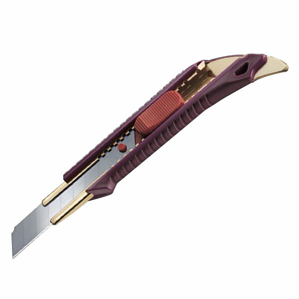 職専 カッター大 0.50 白刃 オートロック 10本価格 取寄品 貝印 L-003 (床材 ラバーハンドル 視認性 カ..