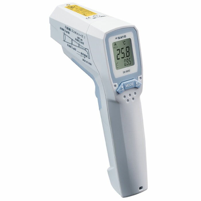 防水放射温度計 SK-8950 佐藤計量器 8269-00 ( 防塵 防水 サークルタイプ )