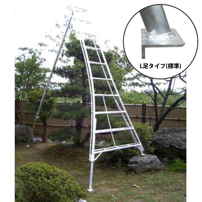 アルミ三脚 標準型 三点スライド E・3型 L足タイプ(標準) 5尺 受注生産品 メーカー直送 個人宅不可 ミツル 5E3L