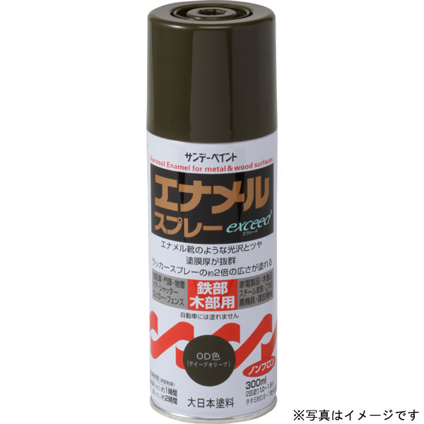 エナメルスプレー exceed ケンキエロー 300ml 取寄品 サンデーペイント #27Q91