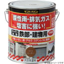 スーパー油性鉄部建物 アイボリー 1.6L 取寄品 サンデーペイント #251308