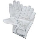 牛クレスト 当付 マジック 革手袋 作業手袋(Lサイズ) 取寄品 ユニワールド No.840 ( 土木 建築 鉄筋 仮枠 重機運転 荷役 運転 農業 林業 日曜大工 ガーデニング 荷物 引越 野外キャンプ 牛革 )(4)