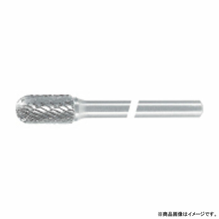 スーパー超硬バー ロングシャンク径6mm 先丸円筒型 全長175×刃長25mm 取寄品 スーパーツール SB2C08SL