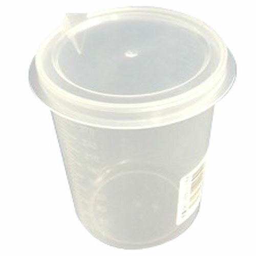 計量カップ 300cc フタ付 取寄品 インダストリーコーワ #12015