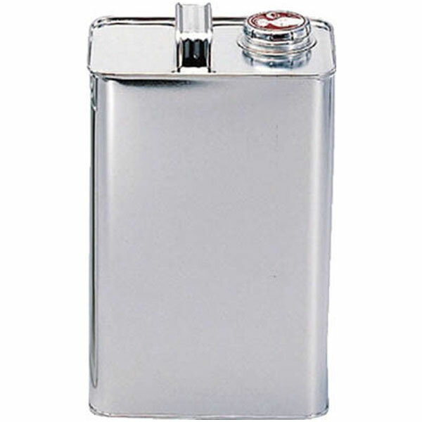 空缶無地 4L 角シンナー口 取寄品 インダストリーコーワ #11096