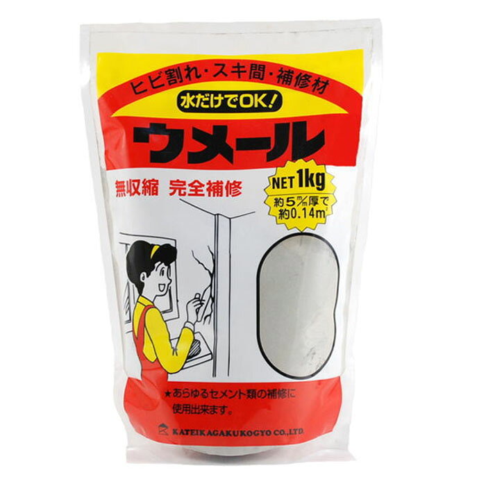 ウメール 1kg グレー 取寄品 家庭化学工業 カテイ-209898(4.0)