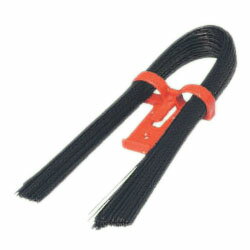 CDバインド(CD管・PF管用結束線)径0.9×650mm 黒 1袋価格 未来工業(MIRAI) CB-2B