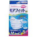 不織布3層衛生マスク モアフィット SP 普通サイズ 5枚入り 細菌ろ過効率99%カットフィルター使用 サイキョウファーマ ( 花粉 細菌 ハウスダスト ウイルス ウィルス 飛沫 衛生 使い切り 3層 三層 高密度フィルター プリーツ )