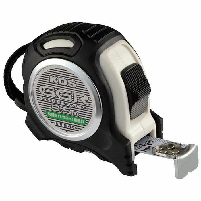 コンベックスGGR19巾5.5m厚爪 まさめ 取寄品 ムラテックKDS GGR19-55S (高強度 ナイロンコートテープ 長持ち 厚爪)