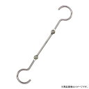 ステンレス 連結Sカン Q&Q 10個入 取寄品 水本機械 SAW-6-1200QQ (分割 コンパクト 収納 長さ調整)