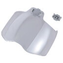 397兼398ヘルメット取替用シールドレンズ 取寄品 TOYO トーヨーセフティー SP-397-C ( 特殊ハードコート 紫外線 カット 消臭加工素材 消臭 ...