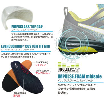 2020年モデル 安全靴 作業靴 チャージ 28.0cm グリーン ローカット PUMA 不織布バッグ付きセット PUMA(プーマ) 64.212.0 ( CHARGE モーションクラウド スニーカー 作業用 ワーキングシューズ 安全シューズ セーフティーシューズ 先芯入り メンズ ウォーキングシューズ )
