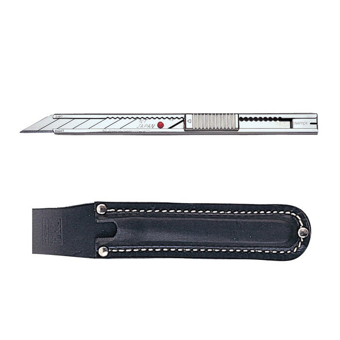 AD-2P+HA-11P 小型カッター＋皮革ケース 取寄品 NTカッター 62599283 (カッター セット）