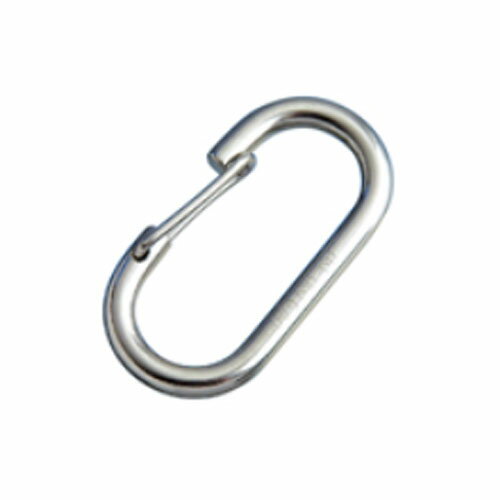 Rakuten - ステンレス O型フック(ロープ用) 4x30x10mm 20個 取寄品 水本機械 MO-4R (ステンレス金具 SUS304 フック ロープ取付)