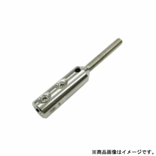 ステンレス ネジ止めターミナルボルト 右ネジ 適合ワイヤー径2mm 1個 取寄品 水本機械 WLM-