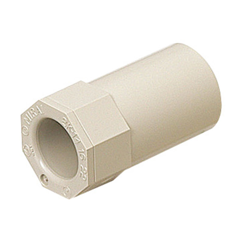 2号コネクタ 適合管VE36 ベージュ (1個価格) 未来工業(MIRAI) 2K-36J