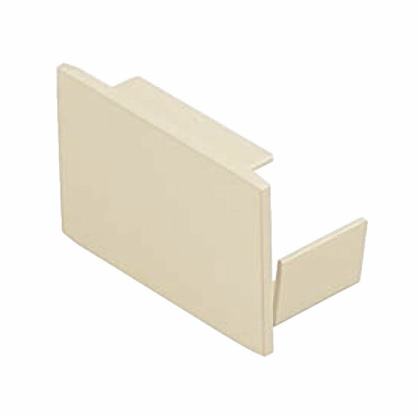 ダクトエンド(ミラダクト付属品) ミルキーホワイト 40型 1個 取寄品 未来工業(MIRAI) MIDE-40M ( ケーブル収容 配管 耐候性 耐衝撃性 モール ダクト 端末 )