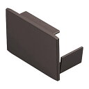 ダクトエンド(ミラダクト付属品) チョコレート 40型 1個 取寄品 未来工業(MIRAI) MIDE-40T ( ケーブル収容 配管 耐候性 耐衝撃性 モール ダクト 端末 )