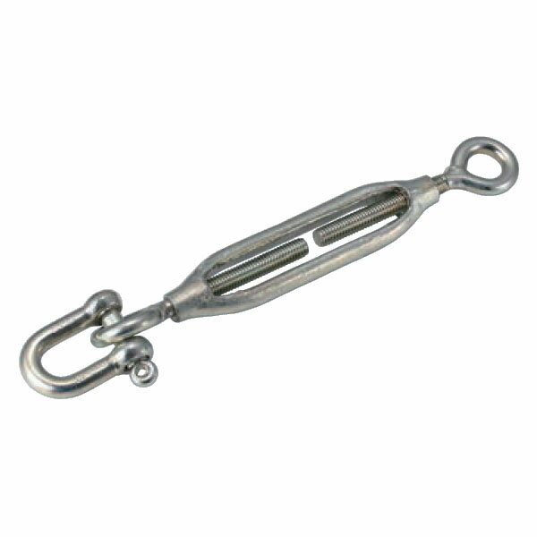 ターンバックル(シャックル付) 電気亜鉛めっき仕様 1個 取寄品 未来工業(MIRAI) YKTS-W3 ( ケーブルラ..