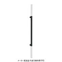 ドアハンドル ステンレスマット シルバー/ブラック 直送 代引不可 神栄ホームクリエイト GHC1221-B-800 ( ステンレス 抗菌 バイオコート )