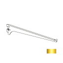 水平ブラケットセフティタイプ 300 APゴールド/Bゴールド 取寄品 ロイヤル A-510S (ガラス 棚 金具 ブラケット 水平)