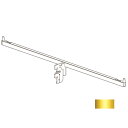 クイックブラケット 250 APゴールド/Bゴールド 取寄品 ロイヤル QBS (スリット穴掛け式棚 棚設置用腕金具 ガラス棚板横ズレ防止 木棚板簡易固定設置用...