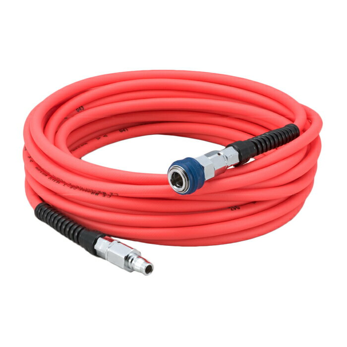仁王 神技(かみわざ)のホース レッド 15m (φ6.5xφ10.0) 常圧用 宇都宮製作所 NK-15R