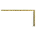 金鷲 金曲尺 50cm 快段目盛 厚手広巾 取寄品 新潟精機 GMT-50CKD ( 新潟SK PMSシリーズ 日本製 業物 曲尺 )