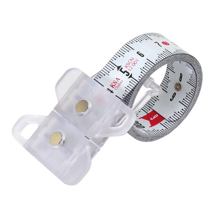 スパイラルメジャー 全長2.1m ホワイト 取寄品 新潟精機 SMT-200WH ( 新潟SK PMSシリーズ メジャー コンベックス 小型 軽量 )