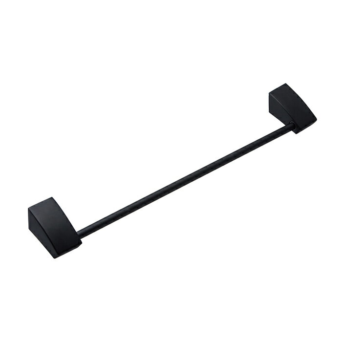 NEW HIKARI タオルバー ブラック 400mm 取寄品 SMZ SH-AC20TB-K ( タオル掛け タオルハンガー 金属製 ..