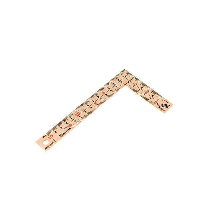 金鷲 金曲尺 15cm 快段目盛 厚手広巾 ピンクゴールド 取寄品 新潟精機 PGMT-15CKD ( 新潟SK PMSシリーズ 曲尺 寸法 直角 メッキ )