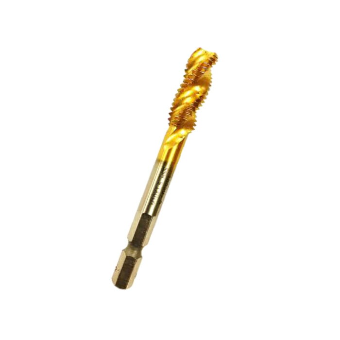 六角軸 スパイラルドリルタップ M10x1.5 取寄品 ビッグマン BMST-M10 ( 下穴不要 穴あけ ポンチ不要 ステンレス対応 )