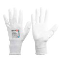 WONDER GRIP 耐切創手袋 YOROI461 白ウレタン ホワイト(Lサイズ) 取寄品 ユニワールド WGYR7700 ( 土木 建築 鉄筋 仮枠 重機運転 荷役 運転 農業 林業 日曜大工 ガーデニング 荷物 引越 野外キャンプ )