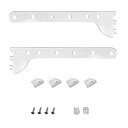ARTIST ES-rack White ブラケットセット D300 取寄品 SMZ SA-ESBK301W ( 壁面収納 基本パーツ 選べる 組合せ 簡単レイ...