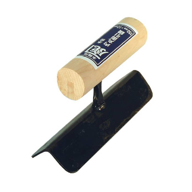 金鹿 中首 内丸面引鏝 120x12.0mm 取寄品 カネシカ 11601201211 ( 鏝 塗装 塗る 手作業 効率 丁寧 安全 )