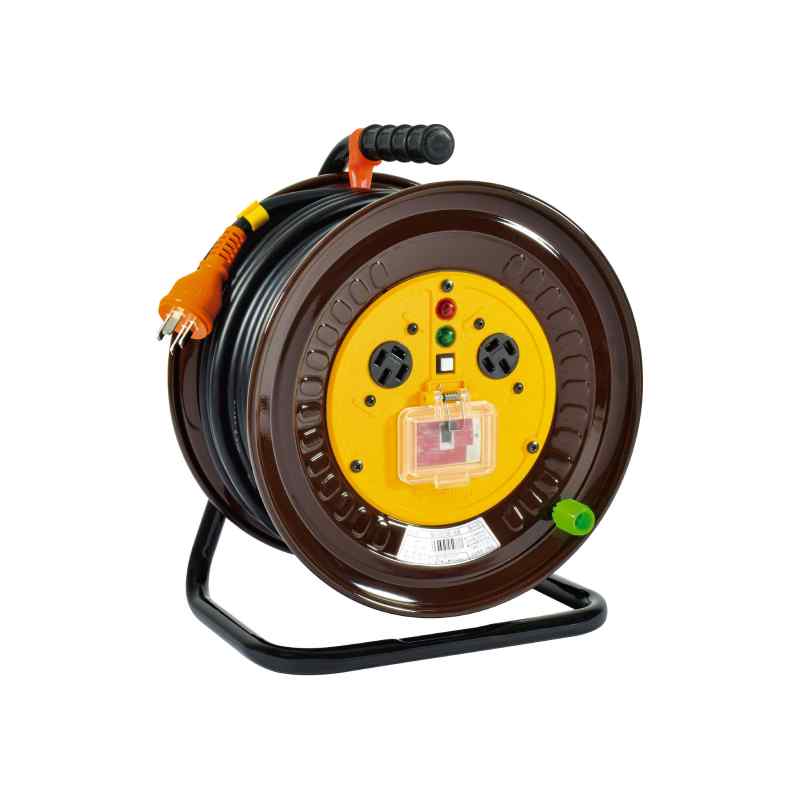 電工ドラム 三相200V 30m 屋内型 取寄品 日動 ND-EC330-20A ( 作業 延長リール 配線 )(4.0)