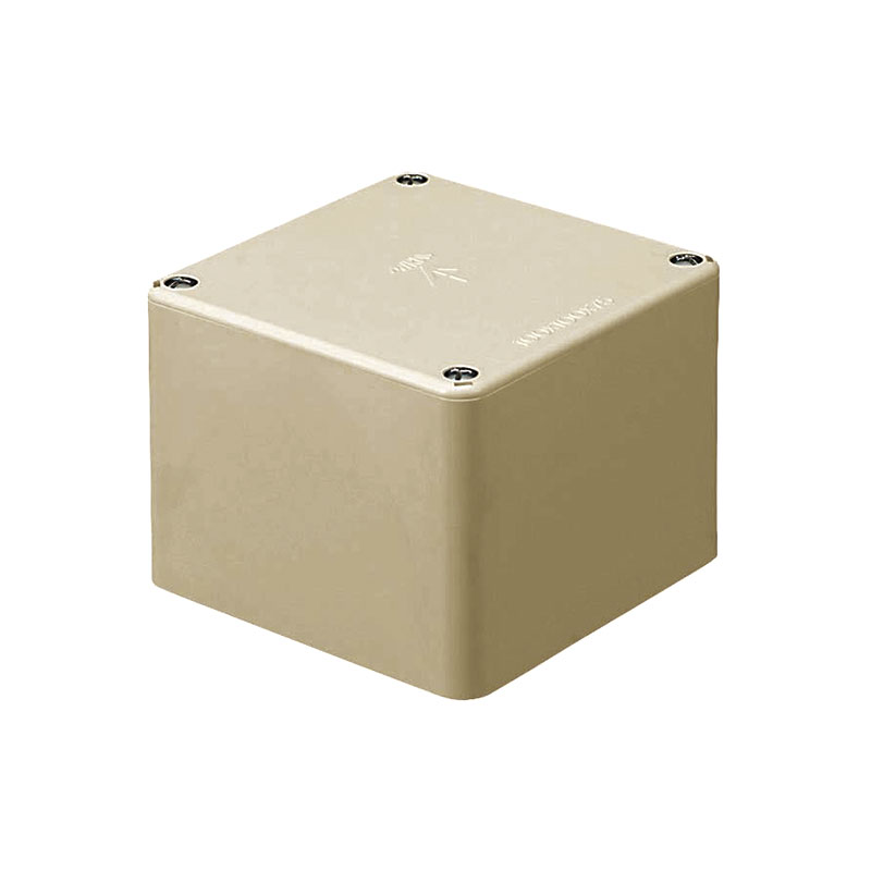 正方形プールボックス(ノック無)200×200×150mm ベージュ (1個価格) 未来工業(MIRAI...