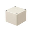 正方形プールボックス(ノック無)300×300×200mm ミルキーホワイト (1個価格) 未来工業(MIRAI) PVP-3020M