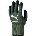 WORK GLOVES 天然ゴムコーティング手袋 ラジアルグリップ ソフト Sサイズ カーキ 10双価格 取寄品 PUMA(プーマ) PG-1360 ( 土木 建築 鉄筋 仮枠 重機運転 荷役 運転 農業 林業 日曜大工 ガーデニング 荷物 引越 野外キャンプ )