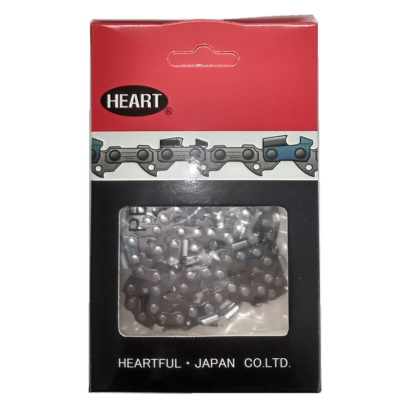 ハート ソーチェーン 25APタイプ コマ数62 ピッチ1/4 ゲージ0.050（1.3mm） 1本入 オレゴン適応 取寄品 HEART(ハート) HJ25-62-1P ( 25AP 互換 替刃 )