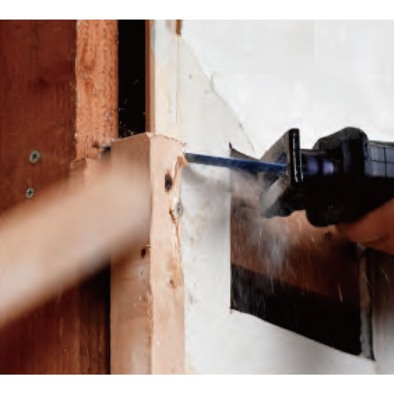 レザーソー 神速 150 解体 替刃(5枚入り) 取寄品 玉鳥 M161P5 ( レシプロソー 解体作業 木材 金属 アルミサッシ 土壁 FRP )