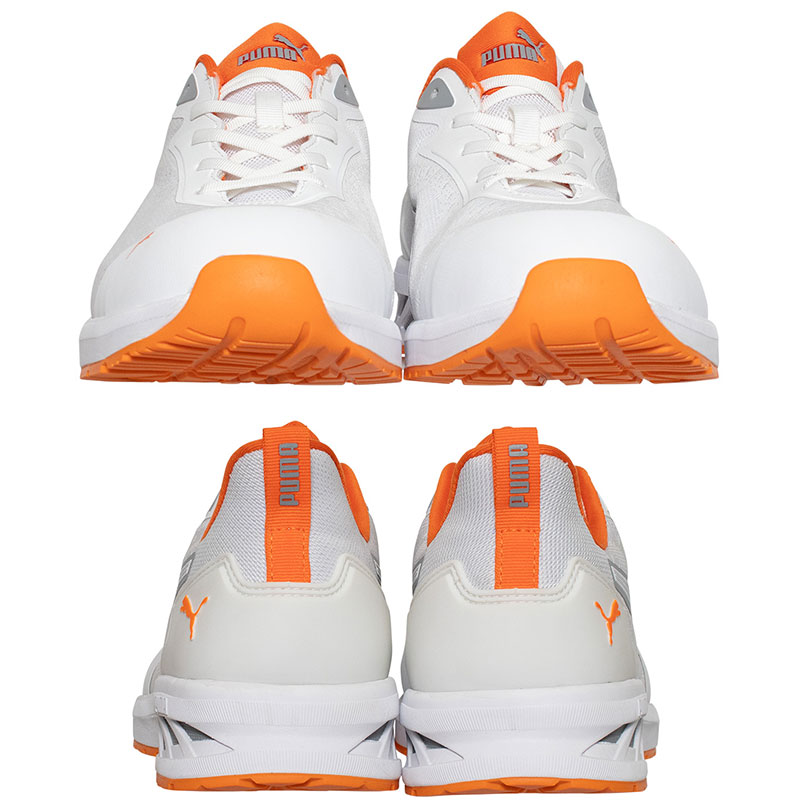 安全靴 グライド ホワイト 25.0cm ローカット 手袋(グローブ)付 PUMA(プーマ) 64.404.0&PG1430 ( JAPAN ATHLETIC 軽量 衝撃吸収 先芯入り )