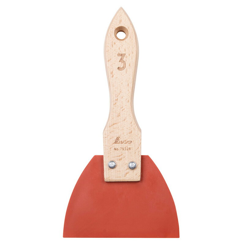 【特長】●硬めのゴムを使用しており、しっかりと力をかけてパテをかき混ぜられます。【仕様】●本体サイズ 200.00×100.00×22.00mm●製品質量 74.00g【素材】●本体：ゴム、木【注意】●用途以外には仕様しないでください。●落下などによる強い衝撃を与えないでください。●高温になる場所での保管や直射日光下に放置しないでください。メーカーからの取寄せ商品のため、お客様都合によるご注文後のキャンセル、返品、交換はできません。受注後にメーカー在庫を確認いたします。万一、メーカーにて欠品や廃番の場合は商品をご用意できない場合がございます。その場合は、メールにてご連絡させて頂きますので、ご注文後、当店から届くメールを必ずご確認宜しくお願い致します。ご注文はキャンセルさせて頂くことがございますので、予めご了承お願い致します。
