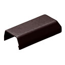 プラモール付属品エンド(0号)チョコレート (10個価格) 未来工業(MIRAI) MLE-0T