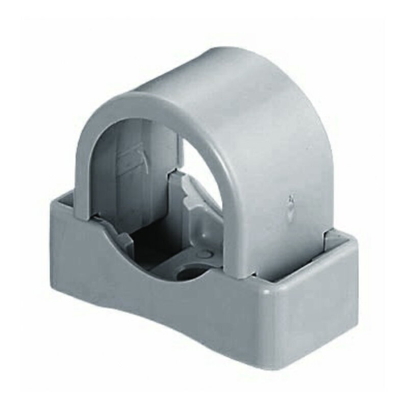 PF・VE兼用台付サドル 適合PF管16・VE管16 グレー (50個価格) 未来工業(MIRAI) SPF-16