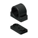 VE台付サドル 適合VE管36 ブラック (20個価格) 未来工業(MIRAI) SVE-36K(4)