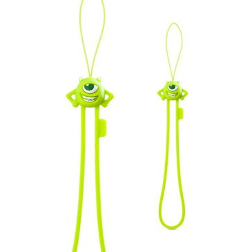 かわいい ストラップ シリコン製 STRAP ディズニー キャラクター モンスターズインク マイク 盗難防止 紛失防止 落下防止 FE061-Y Bonecollection