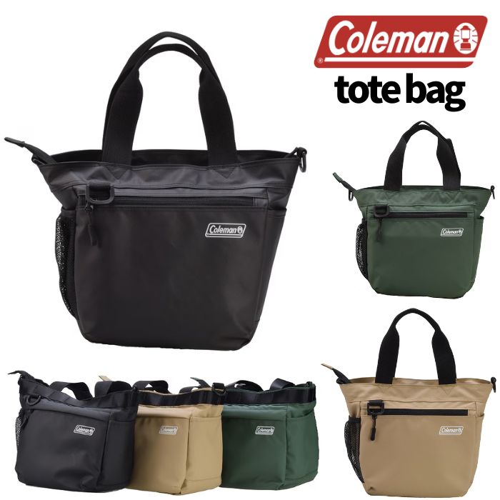 Coleman コールマン 2WAY カメラトートバッグ トート おしゃれ かわいい かっこいい しっかり アウトドア プレゼント カメラ ライセン..